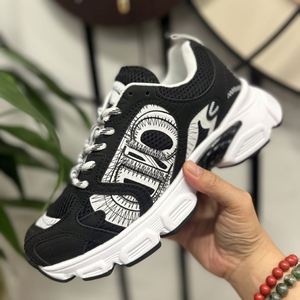 Nouvelles Chaussures Décontractées D's B30 pour Femme, Style Dad Shoes Tendance, en Maille, à Lacets, Sportives, Rehaussantes, Couleur Unie, Collection Automne - Product Image 5