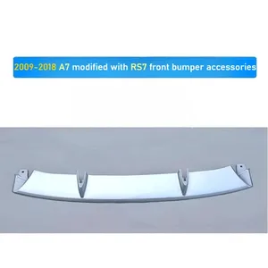 Spoiler delantero para RS6 RS7, 2009-2018, protector inferior modificado, difusor envolvente, piezas de auto - Product Image 5