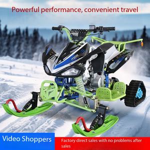 Moto tout-terrain à chenilles 125CC 4 temps 4 cylindres, conçue <span class=keywords><strong>pour</strong></span> la neige, la sable et le <span class=keywords><strong>ski</strong></span>, capacité de charge 150 kg - Product Image 1