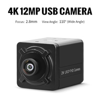 14209 5600 imx577 12MP 2,8mm 110 grados Gran angular sin distorsión 3840x2880 CMOS I/2,3 pulgadas Full HD USB Cámara industrial 4K