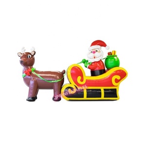 Renne de Noël <span class=keywords><strong>gonflable</strong></span> sur mesure pour événement de fête, renne <span class=keywords><strong>gonflable</strong></span> de père Noël - Product Image 3