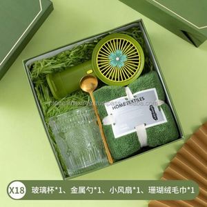 Juego de Regalo de Toalla y Taza para Fanáticos, Venta al Por Mayor, Personalizado con Logotipo, Regalos de Lujo para Bodas y Negocios, para el Festival de Medio Otoño - Product Image 4