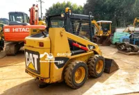 Cargadora Compacta Usada Cat 216B3 Original de EE. UU. con Sistema Hidráulico para Construcción en Venta
