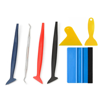 Kit d'outils d'isolation pour enlever les vitres Raclette graphique Lame de rasoir Outil de grattoir Kit d'installation de teinte Ensemble d'outils d'installation de film