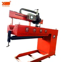 Yueda Fabriek ZF-1000 Longitudinale Lassen Machine/Rechte Naad Lassen Apparatuur/Argon Arc Staal Drum Vat Lasser