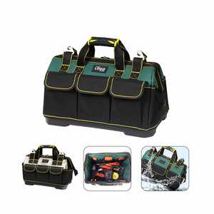 Bolsa de Mano Oxford de Gran Capacidad de 20 Pulgadas con Múltiples Bolsillos y Logotipo Personalizado para Almacenamiento de Herramientas de Fontanería y Electricidad, Producto OEM - Product Image 2