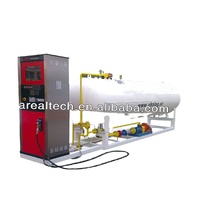 Distributeur de GPL MOBILE STATION réservoirs de stockage de diesel conteneurs stations-service réservoir de gaz cryogénique réservoir de stockage d'équipement de station-service