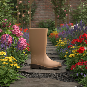 FSZ-30 Nouvelles bottes de pluie imperméables en PVC pour femmes, antidérapantes, bout rond, <span class=keywords><strong>surchaussures</strong></span> pour toutes les saisons, travail en cuisine - Product Image 6