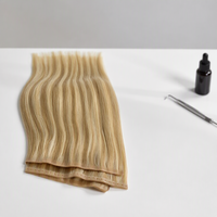 Extensions de cheveux Medusa Weft, double trame, cheveux russes, trame à trous, trame double languette, extensions invisibles
