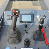 Mini-chargeuse compacte V1100 avec godet, chargeuse sur chenilles diesel, machine utilitaire compacte