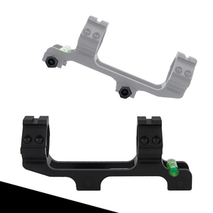 Support de lunette NOTT pour tube de 30 mm, hauteur centrale de 1,4 pouces pour la chasse et l'optique extérieure, avec pince à deux vis et niveau à bulle - Product Image 4