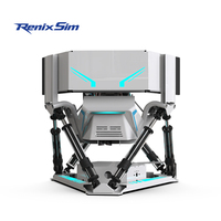 Renixsim, Máquina de Simulación de Carreras de Realidad Virtual con 3 Pantallas, Centro de Arcade, Simulador de Conducción Moza
