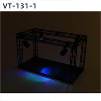 Modèle Gnaku Stage Hobby Base Universal Hangar Garage Display Stage Projection Lamps pour Gundam Action Figure Assembled Scene