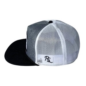 Gorra Trucker de 5 Paneles con Logotipo Personalizado OEM, Gorra Snapback con Malla Trasera, Parche Vaquero, Gorra de Béisbol con Cuerda Trenzada, Mejor Precio - Product Image 1