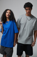 T-shirt personnalisé en coton et nylon à toucher frais, séchage rapide, anti-UV, antibactérien, vierge, style streetwear décontracté, OEM