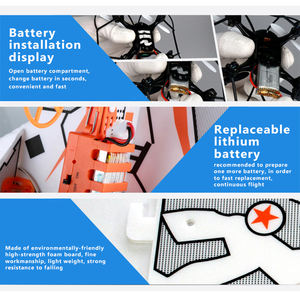 Productos para niños de Control remoto volando planeador avión juguetes de espuma 3D acrobático Rc avión - Product Image 6