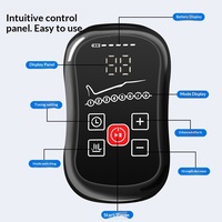 Masseur de jambes à compression d'air, bottes de thérapie par ondes d'air pour toute la jambe, 8 modes, 4 niveaux d'intensité, rechargeable par USB pour la relaxation musculaire