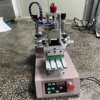 Impresora de Pantalla Plana Semiautomática de Escritorio, Máquina de Serigrafía Plana para Ropa, Plantillas, Cuero y Tela