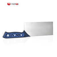Couteau de cuisine en acier à haute teneur en carbone M390 Chef couperet à découper avec couteau de netteté en fibre de verre pour une utilisation en cuisine