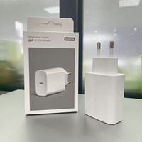 Adaptateur de chargeur mural portable 20W USB Type-C PD à charge rapide 5V/1A, prise US/EU, OTP, OVP, pliable