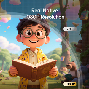 Đứng giá rẻ giá LED 1080P chiếu Trắng moq 1 miễn phí vận chuyển tự động tập trung cao lumens HD Android điện thoại di động 4K máy chiếu - Product Image 3