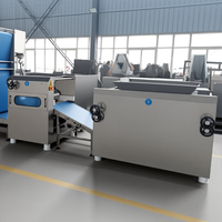 Machine à nourriture rapide entièrement automatique pour la production de nouilles instantanées, ligne de production de nouilles fraîches à haute efficacité