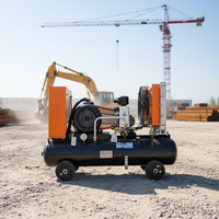 Compresseur d'air électrique portable haute pression pour travaux municipaux et maintenance mécanique