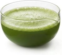 Bol à matcha en verre transparent avec bec verseur, tasse de mélange pour matcha, chawan cérémoniel transparent, mélangeur à thé matcha avec bec verseur