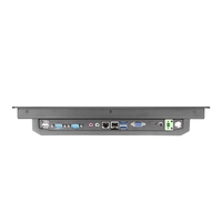 Panel PC Táctil Industrial Integrado de 15 Pulgadas, Pantalla LCD Industrial Plana Frontal IP65, Monitor Táctil Todo en Uno