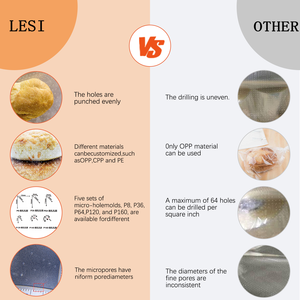 Tái chế rõ ràng minh bạch Bopp túi nhựa Micro đục lỗ wicket thiết kế chất lượng cao tùy chỉnh kích thước bao bì thực phẩm polybag - Product Image 4