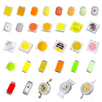 Composant LED SMD 3528 2835 3535 5050 5730 Blanc Rouge Vert Bleu RGB UV 3V, Diode à Lumière, Perle Lumineuse, Puce