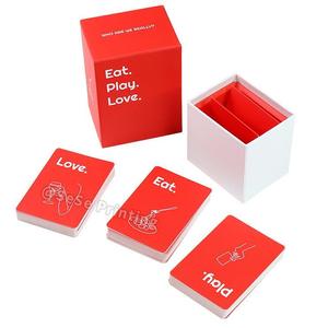 Full Color Cheap <strong>Custom</strong> <strong>Card</strong> Game Create Rigid Boxes Packaging <strong>Card</strong> Decks <strong>Printing</strong> Services - Product Image 2