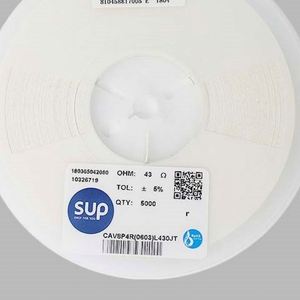 Manufacturer Direct CAV8P4R 0603L430JT 8P4R_0603 Resistors Chip Resistor Arrays SMD Resistor Networks - Product Image 1