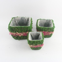 Vente directe usine : Kits de propagation en rotin écologiques – Fournisseur de jardinières artisanales pour la décoration de jardin et de maison