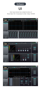 Bộ Xử Lý Âm Thanh <span class=keywords><strong>DSP</strong></span> 96K Chuyên Nghiệp 4X8 Quản Lý Loa Bộ Xử Lý Âm Thanh Kỹ Thuật Số 8 Đầu Vào - Product Image 5