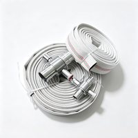 Tuyau d'incendie flexible en PVC de taille standard pour la sécurité incendie des grandes installations