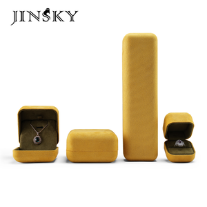 Velvet Jewelry Box Multi Size Colorful <b>Ring</b> <b>Necklace</b> Bracelet Bangle Bead Storage Box For Jewelry Display - Product Image 2