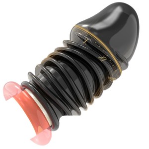 Secret Love Cock Ring Set <b>TPE</b> Manual Control Delay Sex Time Adult Product - Product Image 1