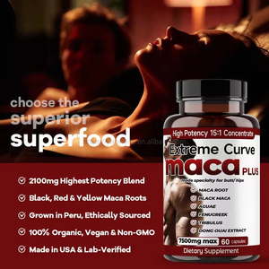 Capsules de racine de maca, complément énergétique pour la santé masculine avec maca noire, fenugrec, tribulus, extrait de DONG <span class=keywords><strong>OUAI</strong></span> - Product Image 2