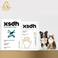 Gants de toilettage pour animaux de compagnie jetables en gros EUR PET, gants de nettoyage écologiques, gants de nettoyage pour animaux de compagnie