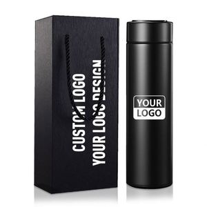 Bouteilles d'eau isothermes en acier inoxydable réutilisables avec logo personnalisé, vente en gros - Product Image 1