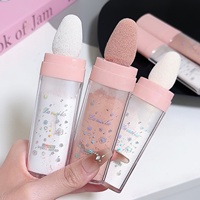 Poudre scintillante fine de fée en gros, paillettes, 4 couleurs, poudre minérale pour le maquillage du visage et du corps, bronzant et illuminateur