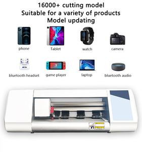 Tự động cập nhật dữ liệu mô hình cắt vô hạn của máy cắt phim Hỗ trợ phim TPU Hydrogel bằng 17 ngôn ngữ. - Product Image 2