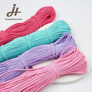 Latex Core Round 30mm Elastic Rope 2.5mm Colorful Elastic Band Rubber Band Cuff <b>Trampoline</b> Rope High Elastic DIY Multi-purpose - Product Image 5