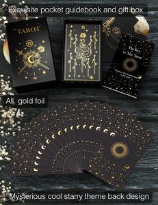 Wholesale Gold <strong>Tarot</strong> Cards Custom Printing Daily Oracle Decks Affirmation Cards <strong>Tarot</strong> Cards With Guidebook And Box