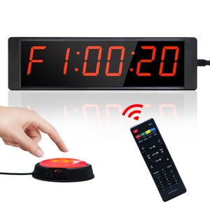 GANXIN Horloge électronique LED <span class=keywords><strong>de</strong></span> 1,5 pouce, minuterie numérique rechargeable portable pour la maison, la salle <span class=keywords><strong>de</strong></span> sport, l'école, le bureau, le garage - Product Image 1