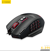 Souris de jeu filaire 24000 DPI RGB SG8960 capteur souris de jeu filaire pour ordinateur portable