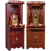 Temples Hande fait placard indien hindou en bois sanctuaire artisanat Temple Puja Pooja Mandir Temple pour la maison