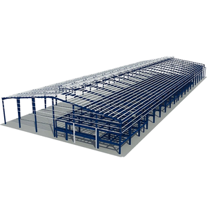 Sustainable Structural Steel Storage Facility Warehouse Building Prefabricated Commercial Metal Workshop OEM Manufacturer - Product Image 1