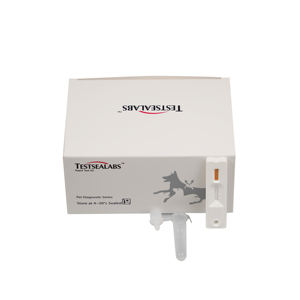 Testseabs 한 단계 수의학 FHV Ag 키트 FVR 고양이 광견병 동물 급속 테스트 키트 동물 용 카세트 - Product Image 2